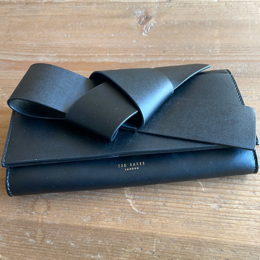 Ted Baker Fefe Bow Clutch